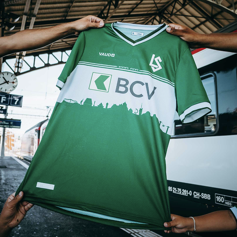  Deuxième maillot du Lausanne-sport